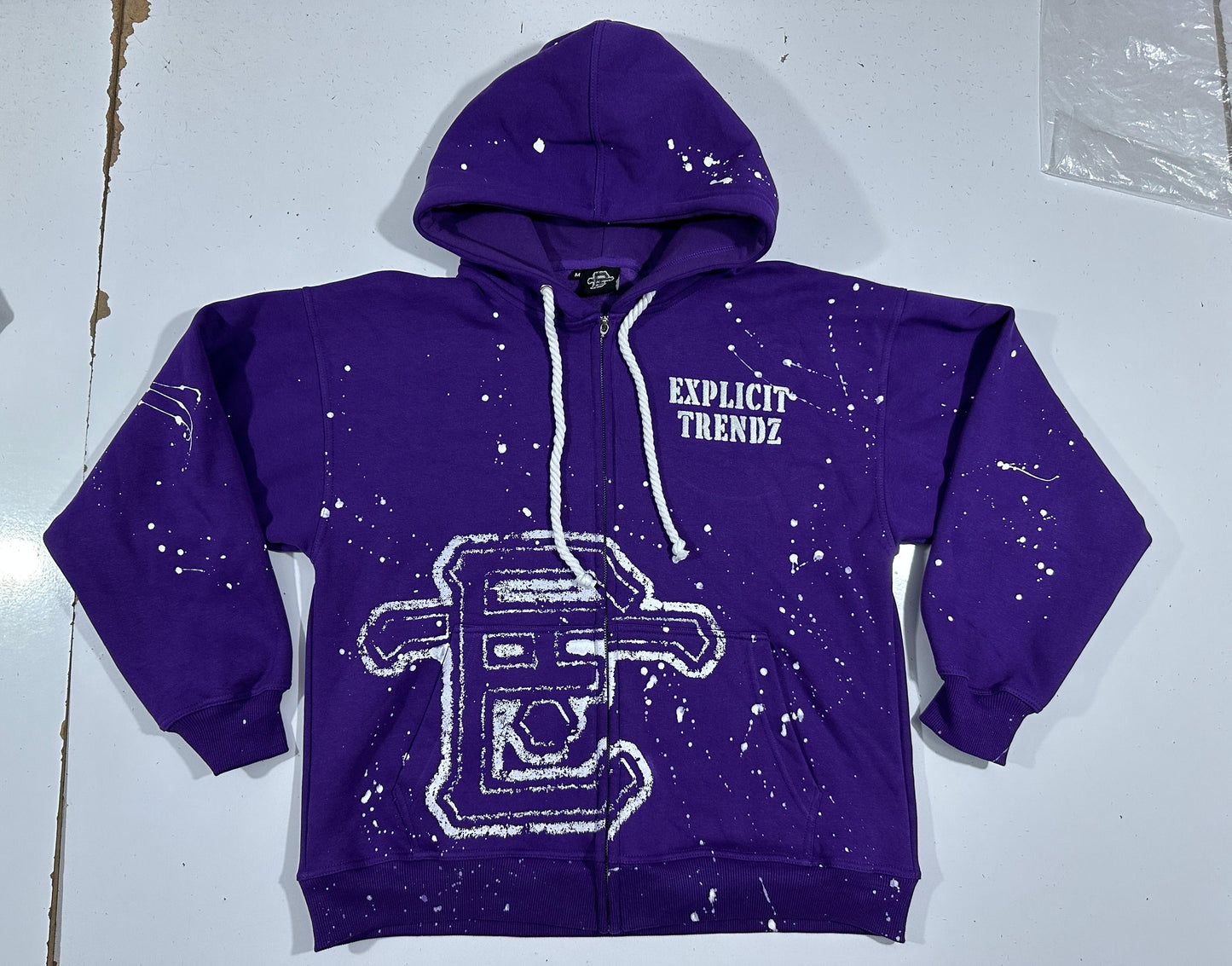 Purple Explicit Zip-Up