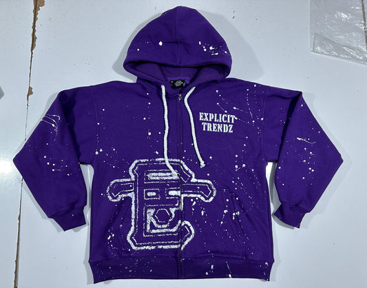 Purple Explicit Zip-Up