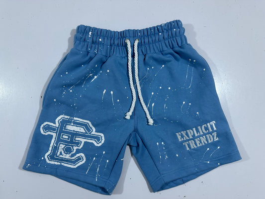 Blue Explicit Shorts