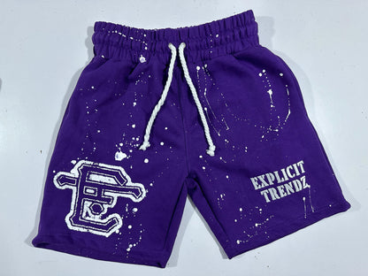 Purple Explicit Shorts