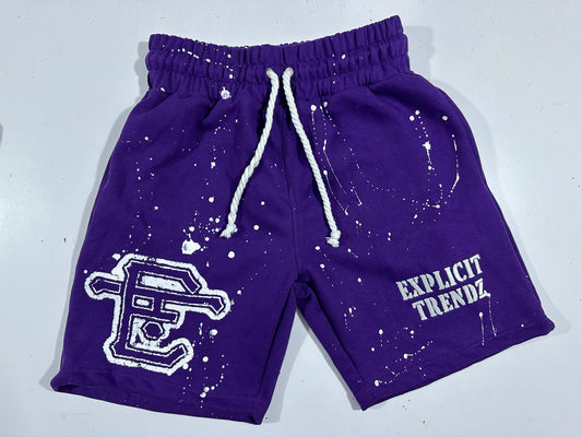 Purple Explicit Shorts